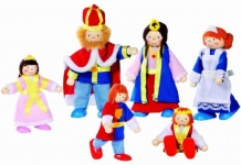 Купить goki куклы семья царская 6 в 1 51797