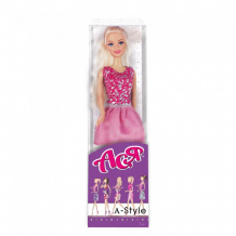 Купить toys lab кукла ася блондинка в розовом платье а-стайл 35050