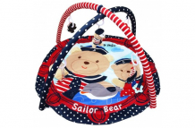 Купить развивающий коврик baby mix sailor bear 3406