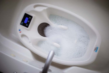 Купить baby patent детская ванночка с электронными весами и термометром aqua scale bpasw1001