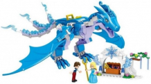 Купить конструктор zhegao ледяной дракон (345 деталей) ql1148