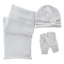 Купить chicco шапка с шарфом и перчатками для девочки 0900475200 0900475200