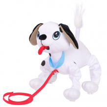 Купить интерактивная игрушка собачка-шагачка на поводке далматин 245284
