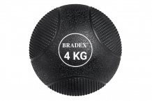 Купить bradex медбол резиновый 4 кг sf 0773