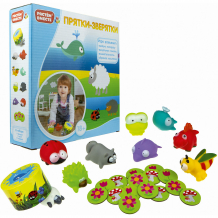 Купить игра развивающая 1toy прятки зверятки ( id 16433610 )