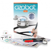 Ozobot Bit Crystal White Набор для начинающих, белый робот ( ID 9513433 )
