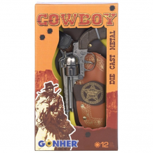 Купить gonher игрушка набор ковбой (револьвер+кобура) 149/0 149/0