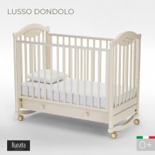Купить детская кроватка nuovita lusso dondolo качалка 