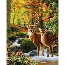 Купить schipper картина по номерам олени в лесу 50х40 см 9130810