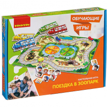 Настольная игра Bondibon Обучающие игры "Поездка в зоопарк" ( ID 11847314 )