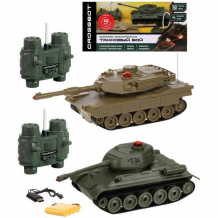 Купить crossbot танковый бой т34 - abrams m1a2 на радиоуправлении 870634