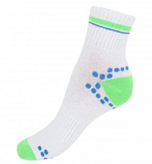 Купить носки yo!, цвет: белый/зеленый ( id 9948081 )