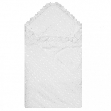 Купить ангелочки конверт-одеяло кружевной 9014