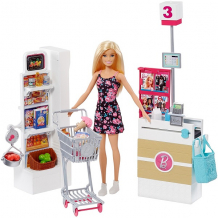 Купить mattel barbie frp01 барби супермаркет (в ассортименте)