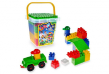 Купить конструктор toy mix в контейнере 60 деталей btg-021 btg-021