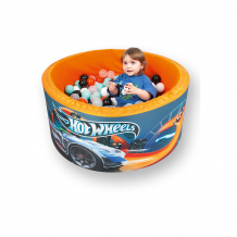 Купить сухой бассейн hotenok hot wheels "гонки по крышам" с шариками ( id 16481736 )