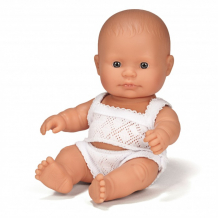Купить miniland кукла девочка европейка 21 см 31122