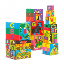 Купить развивающая игрушка melissa & doug кубики алфавит 2782