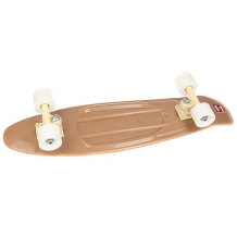 Купить скейт мини круизер пластборд cappuccino brown 7.25 x 27 (68.5 см) коричневый ( id 1176932 )