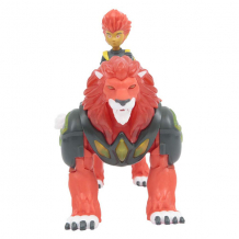 Купить gormiti grm05000-2 фигурка героя в комплекте с чудовищем - пайрон и рифф (с подсветкой и звуком)