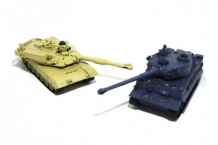 Купить zegan танковый бой tiger и abrams 2.4g 99822
