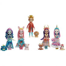 Купить mattel enchantimals gyn58 куклы с питомцами &quot;королевские друзья&quot;