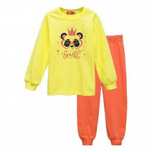 Купить пижама джемпер/брюки let's go, цвет: желтый/оранжевый ( id 11554198 )