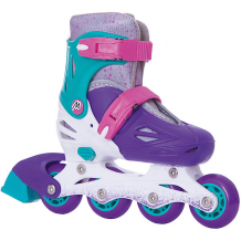 Купить раздвижные роликовые коньки moby kids, фиолетовые ( id 8317145 )