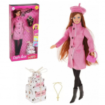Купить defa игровой набор lucy красотка с куклой 29 см 8293 pink