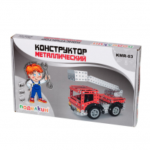 Купить конструктор поделкин пожарная машина (524 детали) kmr-03