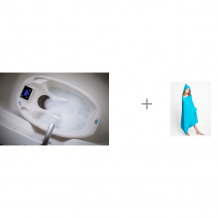 Купить baby patent ванночка с электронными весами и термометром aqua scale и полотенце с капюшоном babybunny 