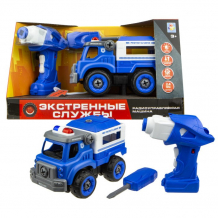 Купить 1 toy машинка экстренные службы полицейский грузовик на радиоуправлении т16962