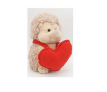 Купить мягкая игрушка unaky soft toy ежик златон с красным сердцем 17 см 0913217-44k