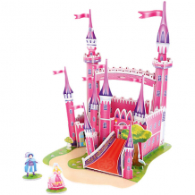 3D пазл Funny "Розовый замок", 29 элементов ( ID 7379699 )