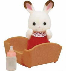 Купить игровой набор sylvanian families малыш шоколадный кролик 4.5 см ( id 5599417 )