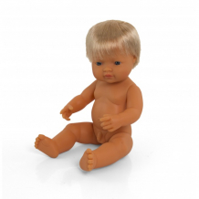 Купить miniland кукла baby doll european boy polybag 38 см 31051