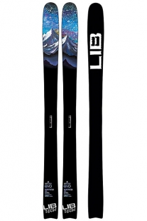 Купить горные лыжи lib tech wunderstik black черный ( id 1185874 )