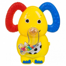 Купить погремушка bondibon игрушка музыкальная слон с прорезывателем вв3925