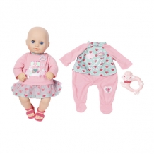 Купить zapf creation my first baby annabell 700-518 бэби аннабель кукла с доп. набором одежды, 36 см