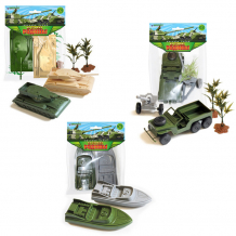 Купить тебе-игрушка игровой набор танковая дуэль + артиллерийский расчет + морской патруль 12032+12033+12034