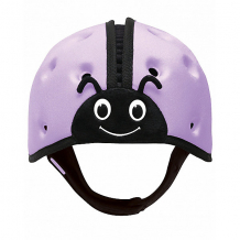 Купить мягкая шапка-шлем для защиты головы safeheadbaby "божья коровка", фиолетовый ( id 7941347 )