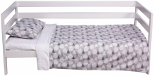 Купить постельное белье вомбатик 1.5 спальное елочки (3 предмета) sof-1103-el