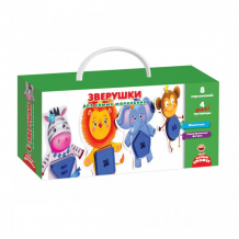 Купить развивающая игрушка vladi toys развивающая игра зверушки для для малышей vt2905-11