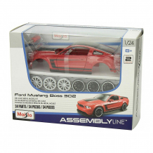 Купить машинка-конструктор maisto ford mustang boss 302, 1:24 ( id 17850588 )