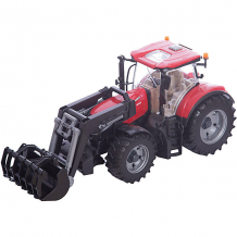 Купить машинка bruder трактор case ih optum 300 cvx с погрузчиком ( id 5532608 )
