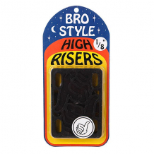 Подкладки для скейтборда Bro Style 1/8 High Risers черный ( ID 1064905 )