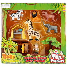Купить игровой набор toy major «дикие животные» ( id 11161743 )