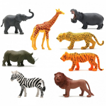 Купить zooграфия игровой набор животные с картой обитания 6 шт. 200662196 200662196