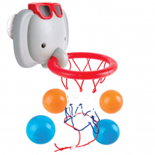 Купить hape игрушка для купания баскетбольное кольцо слоник e0221_hp