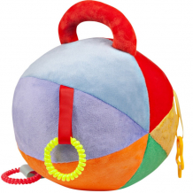 Купить развивающая игрушка evotoys мягкий бизиборд мячик мультицвет макси ks-sb-20